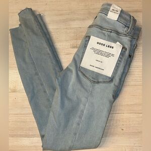 Good American Light Blue Skinny Jeans